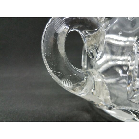 Antique EAPG McKee Innovation Sugar Bowl #407 Clear Early American Pressed Glass - Picture 5 of 6